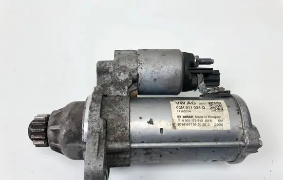 Volkswagen Polo V 6R Starter motor 02M911024Q 0001179512