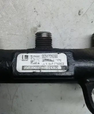 Peugeot 407 Fuel main line pipe 9654726280