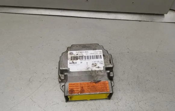 Volkswagen Touareg I Airbag control unit/module 7L0959655 0285001991