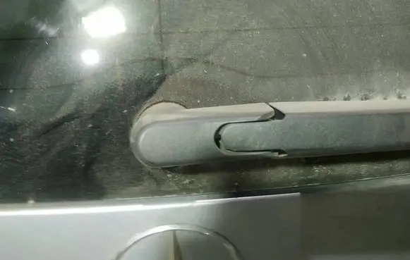 Rear window wiper motor