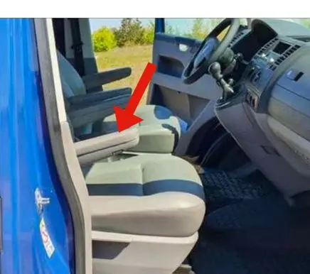 Volkswagen Transporter - Caravelle T5 Armrest 