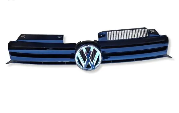 Volkswagen Golf VI Front bumper upper radiator grill 5K0853651AF 5K0853651AG