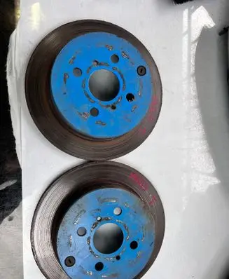 Toyota Yaris Rear brake disc 655
