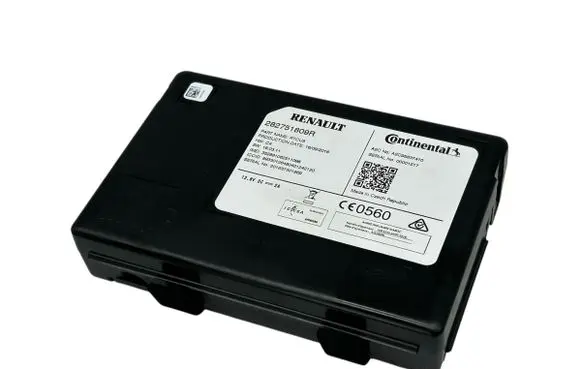 Renault Clio IV GPS navigation control unit/module 282751809R 00001517 A2C95837210