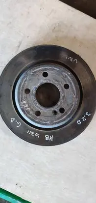 Mercedes-Benz E W211 Rear brake disc