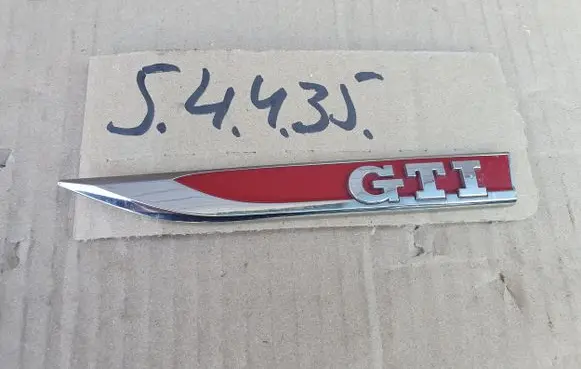 Volkswagen Golf VII Fender model badge letters 5G0000000