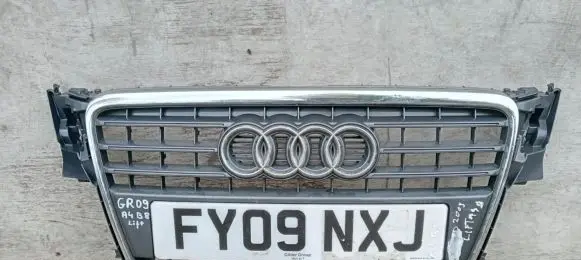 Audi A4 S4 B8 8K Front bumper upper radiator grill