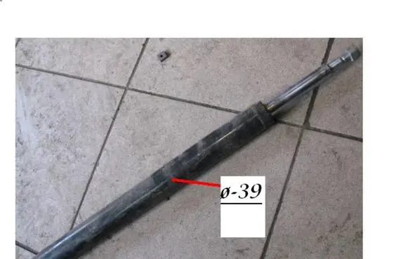 BMW 3 E30 Front shock absorber/damper 734429