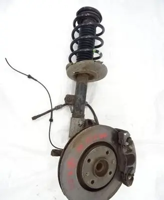 Front wheel hub spindle knuckle
