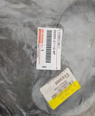 Toyota Corolla E120 E130 Alternator belt 99365211108P