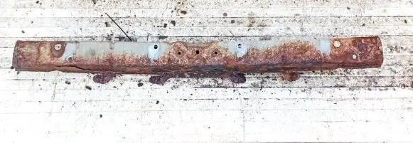 Rear beam
