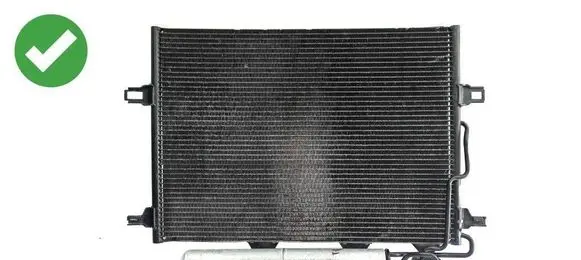 Mercedes-Benz E W211 A/C cooling radiator (condenser) NRF2002760 2002760 35517