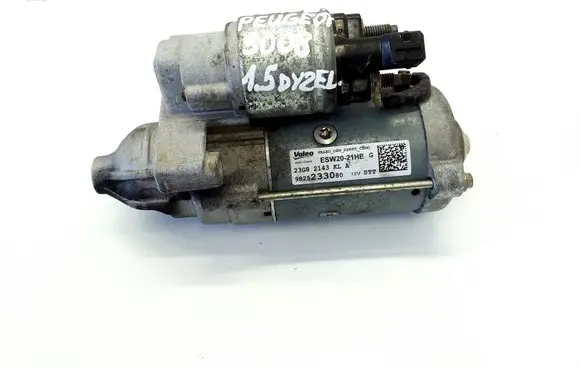 Peugeot 3008 II Starter motor 9825233080