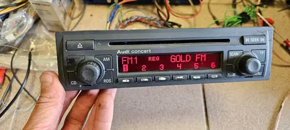 Audi A6 S6 C5 4B Radio/CD/DVD/GPS head unit 4B0035186G CONCERT 4B0035186