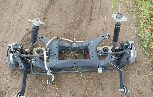 Rear axle beam