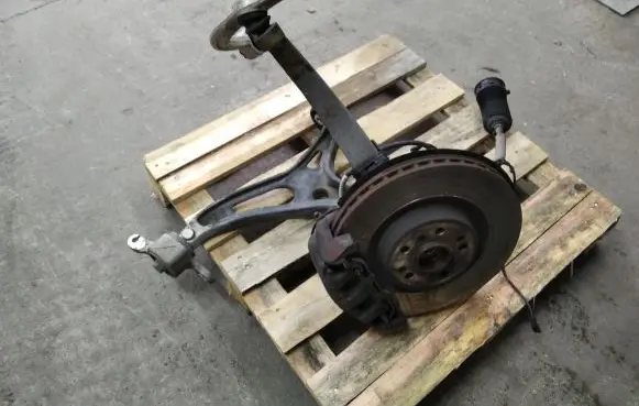 Mercedes-Benz R W251 Front wheel hub spindle knuckle