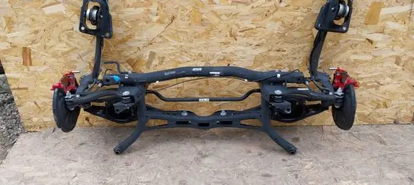 Volkswagen Golf VII Rear axle beam 5Q0505373B 5Q0505323D 5Q0505311D