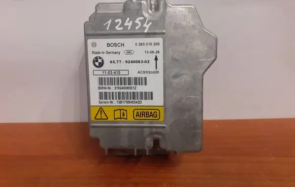 BMW X6 E71 Airbag control unit/module 65.77-9240083 9240083 0285010258