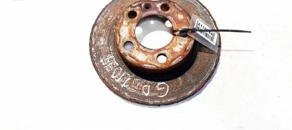 Volkswagen Golf IV Rear brake disc NEVENTILIUOJAMAS