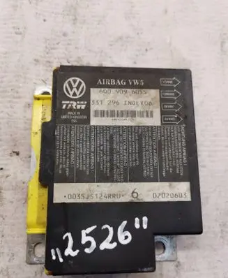 Seat Cordoba (6L) Airbag control unit/module 6Q0909605S 02020603 331296