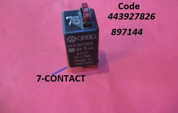 Audi 80 90 B3 ABS relay 443927826 897144
