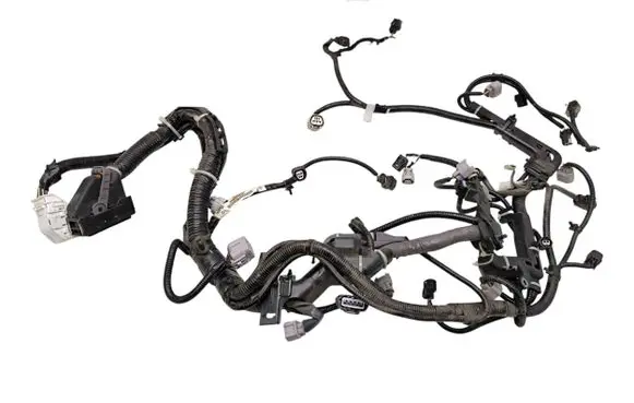 Engine installation wiring loom