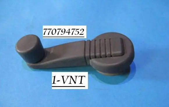 Renault 19 Front door window winding handle 770794752