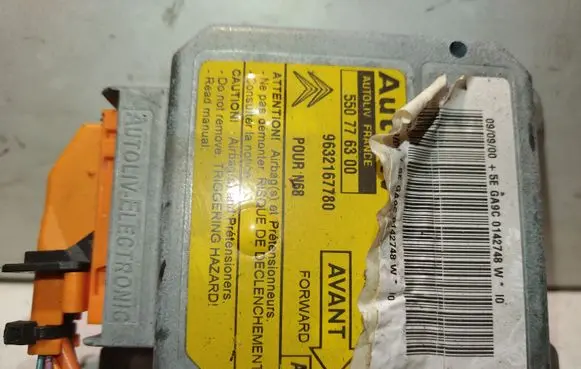 Citroen Xsara Picasso Airbag control unit/module 9632167780