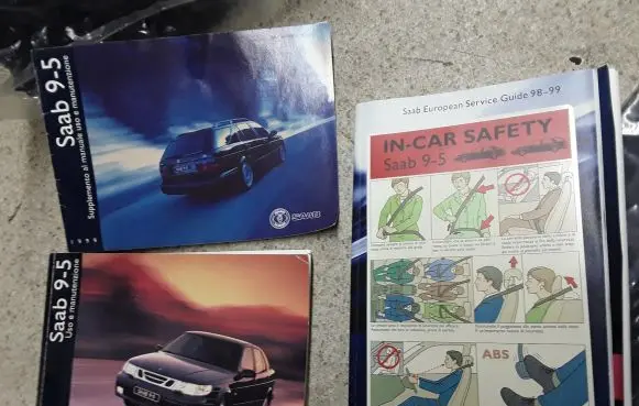 Saab 9-5 User manual 4815528