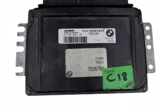 Mini One - Cooper Cabrio R52 Engine control unit/module S118012001