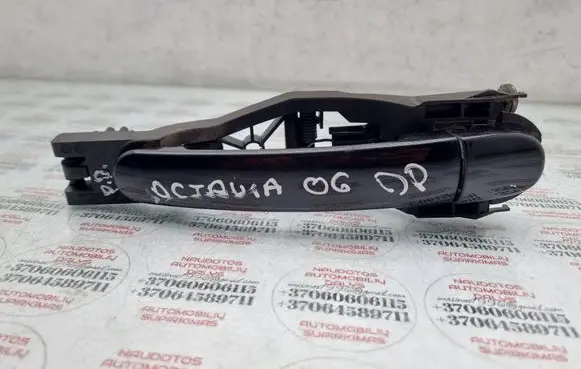 Skoda Octavia Mk2 (1Z) Front door exterior handle 6Y0837885 6Y0837886