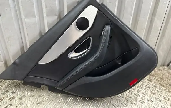 Mercedes-Benz C W205 Rear door card panel trim 24507869J38 1BSAW205