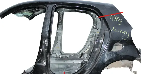 Smart ForFour II W453 Rear quarter panel 