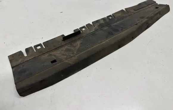 Intercooler air guide/duct channel
