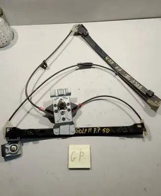 Volkswagen Golf III Sliding door window regulator with motor 1H0837402