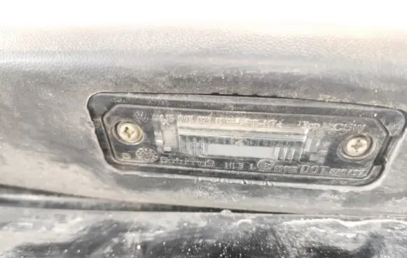 Volkswagen Polo IV 9N3 Number plate light