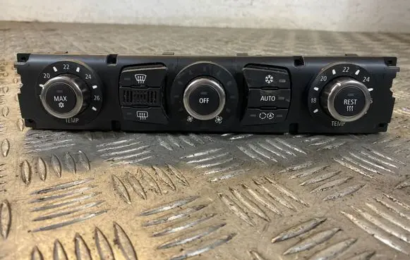 BMW 5 E60 E61 Climate control unit 9122398 9002520200 0930785