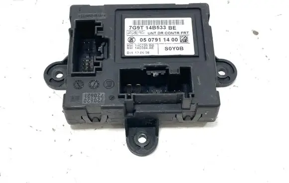Jaguar XF Door control unit/module 7G9T14B533BE 0507911400 14C235BB