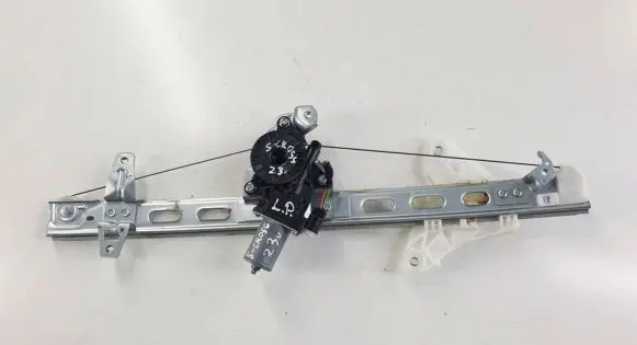 Front door window regulator with motor