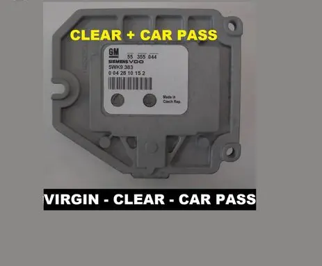 Opel Meriva A Engine control unit/module ECU 5WK9383 55355044 0042810152