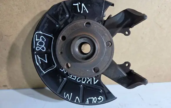 Volkswagen Golf V Front wheel hub spindle knuckle 1K0255DE