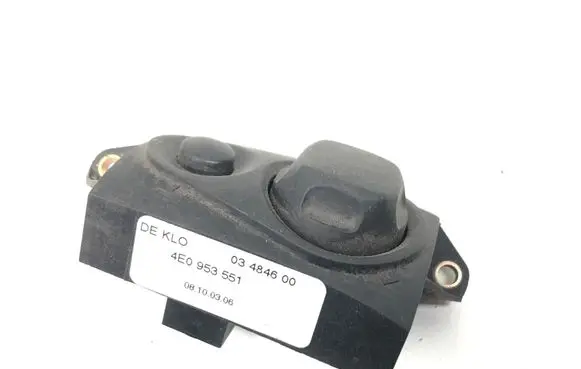 Audi A8 S8 D3 4E Steering wheel adjustment switch 4E0953551