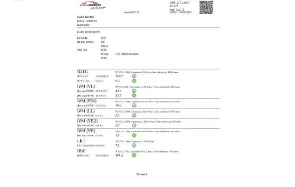 Opel Vectra C Fuel injector 0445110165