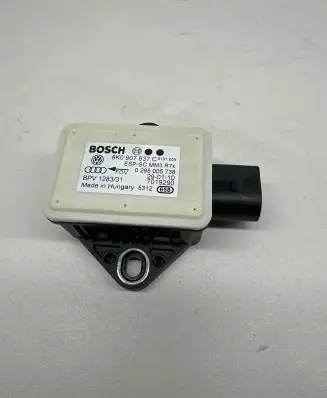 Audi A4 S4 B8 8K ESP acceleration yaw rate sensor 8K0907637C 7019290 0265005738