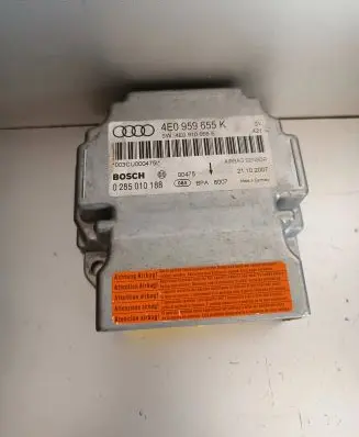 Audi A8 S8 D3 4E Airbag control unit/module 4E0959655K 0285010188
