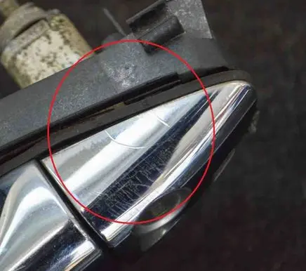 Mercedes-Benz S W220 Front door exterior handle