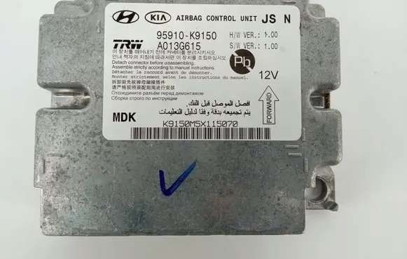 Hyundai Veloster II Airbag control unit/module 95910K9150