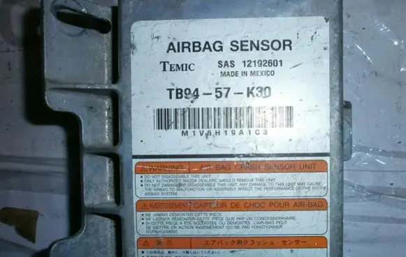 Mazda Xedos 9 Airbag control unit/module TB9457K30 12192601