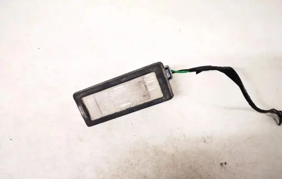 Number plate light