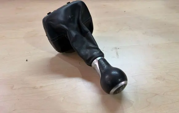 Audi A1 Gear lever shifter trim leather/knob 